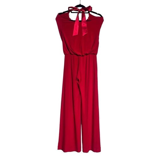 Janine Sexy One Piece Halter Style Romper Pant Set Size XS - Picture 3 of 5